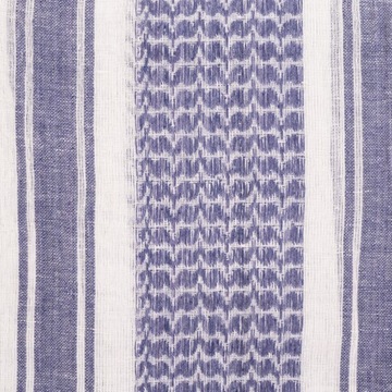 ШАРФ РАФАТКА БАНДАНА БАНДАМА ШАРФ БАНДАМ 100Х100 БРЕНДИТ СИНИЙ Белый