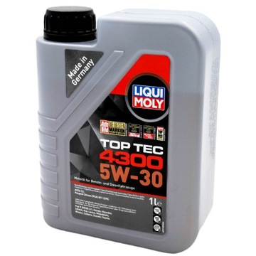 Olej Silnikowy Liqui Moly Top Tec 4300 5w30 1L