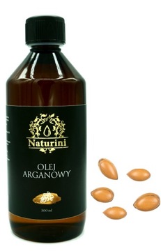 OLEJ ARGANOWY DO WŁOSÓW MAROKO ZIMNOTŁOCZONY 500ml