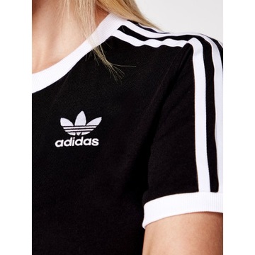 Koszulka damska adidas 3 Stripes Tee GN2900 Originals czarna 34