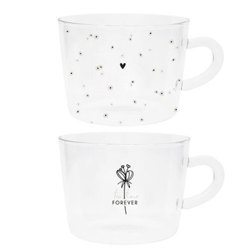 Zestaw Szklanek Daisies & Tea Time forever Bastion Collections