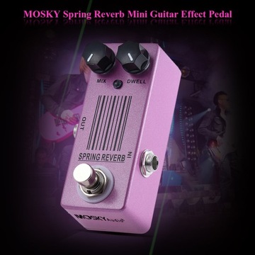 MOSKYAudio MP-51 Мини-сингловая гитара Spring Reverb