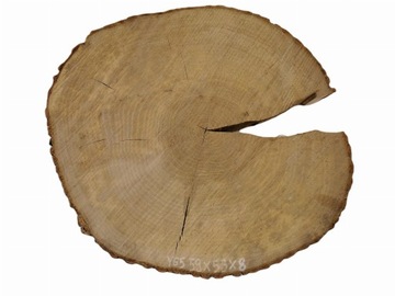 Plaster Jesionowy 59x53cm Blat Stół Taca Jesion