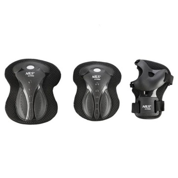 NILS EXTREME L H8334 КОМПЛЕКТ ЗАЩИТЫ, ЧЕРНЫЙ