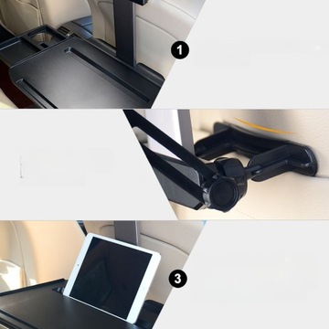 STOLIKI SKŁADANE STOJAK NA KOMPUTER NA BIURKO SAMOCHODOWY UCHWYT Z TYŁU