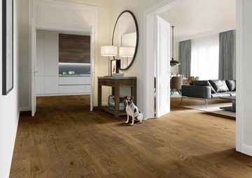 DREWNIANE Panele WODOODPORNE Barlinek DĄB Inga V4