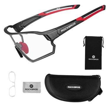 ROCKBROS Велосипедные спортивные очки с затемнением PHOTOCHROME 10135 UV400