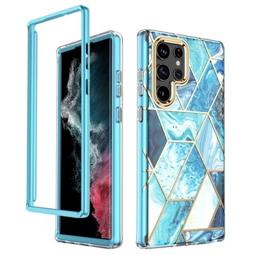 ODPORNE UPADKI ETUI TELEFON SAMSUNGS23 NIEBIESKI