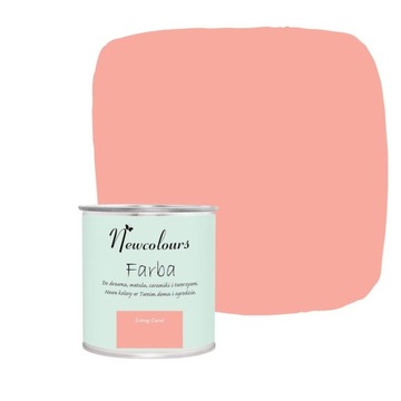 Farba do mebli Newcolours - Living Coral 200ml