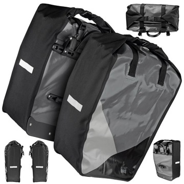 SAKWY ROWEROWE MERIDA WATERPROOF PANNIER II WODOODPORNE 2x 30 l