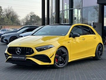 Mercedes Klasa A W177/V177 Hatchback AMG Facelifting 2.0 A35 306KM 2023 Mercedes-Benz Klasa A 35 AMG Night PakietPremium PlusPanoramaBurmester Sal