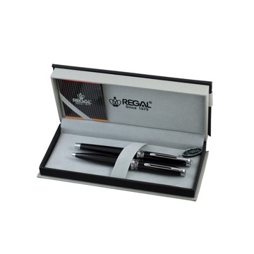 РУЧКА REGAL George С ПЕРОМ И ШАРИКОВОЙ РУЧКОЙ В ФУТЛЯРЕ RE14PD ДЛЯ ПОДАРКА