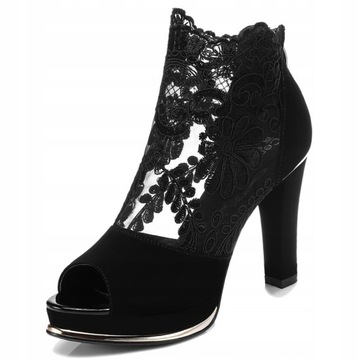 DAMSKIE Buty Na Wysokim Obcasie ELEGANCKIE