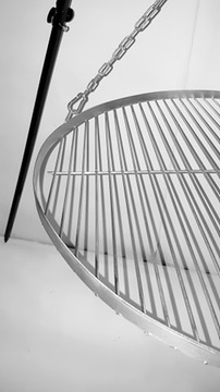 РЕШЕТКА НЕРЖАВЕЮЩАЯ КИСЛОУСТОЙЧИВАЯ, 60 см круглая