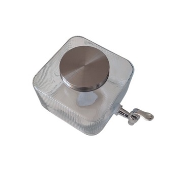 Банка с краном в холодильнике 3 л стекла с лимонадом с водным краном