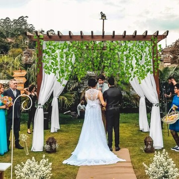 12x УКРАШЕНИЯ ДЛЯ ПОДВЕСНЫХ РАСТЕНИЙ ИСКУССТВЕННЫЙ ПЛЮЩ 24М