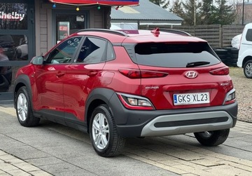 Hyundai Kona I Crossover Facelifting 1.0 T-GDI 120KM 2021 Hyundai Kona 1.0T-GDI 120KM Klimatronik Navi Led Virtual Stan Bdb ZAREJEST, zdjęcie 6