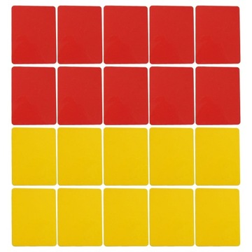 Аксессуары для судей Карточки для бейсбольной команды