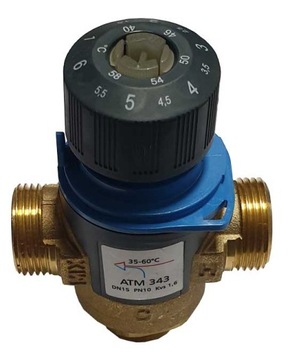 ТЕРМОСТАТИЧЕСКИЙ СМЕСИТЕЛЬНЫЙ КЛАПАН ATM 343 GZ 3/4'' 35-60