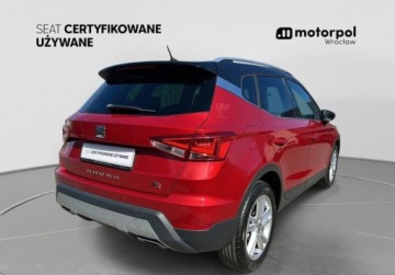 Seat Arona Crossover 1.0 EcoTSI 115KM 2019 Seat Arona FR, Tempomat, Nawigacja GPS, Apple CarPlay, Salon Polska Benzyna, zdjęcie 13