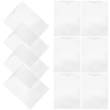 10 шт. Папки для документов пластиковые.