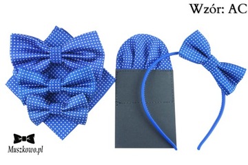 2 галстука-бабочки для папы и сына: COVERNON BLUE