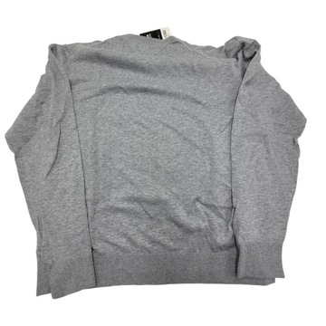 Tommy Hilfiger sweter szary serek/dekolt V rozmiar XL