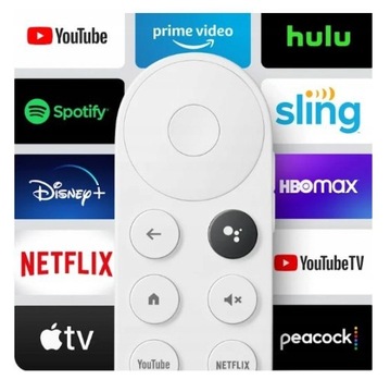 Google Chromecast 4.0 HD 4 ГБ Мультимедийный проигрыватель SMART TV WiFi ДИСТАНЦИОННЫЙ