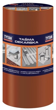 TYTAN TAŚMA DEKARSKA JASNA CEGŁA 30CMX10M