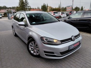 Volkswagen Golf VII Variant 1.6 TDI CR DPF BlueMotion Technology 105KM 2014 Volkswagen Golf Salon Polska Bezwypadek Klimatyzacja 2x PDC Alu 1.6 Diesel, zdjęcie 2
