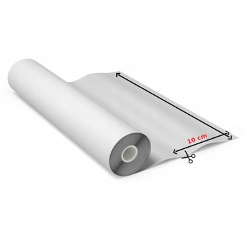 Ткань для штор маркизет белая матовая плотного переплетения, 300х10 см.