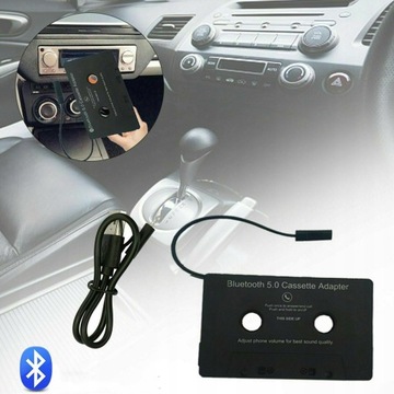АДАПТЕР-ПРЕОБРАЗОВАТЕЛЬ BLUETOOTH BT-ПЕРЕДАТЧИК КАССЕТА