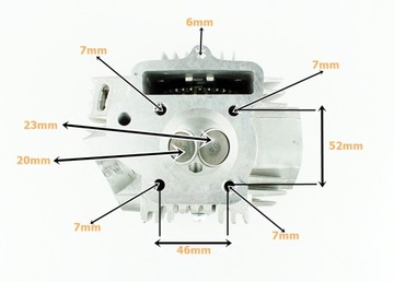 НАБОР ГОЛОВКИ 4T 125CC (52,4 мм). 154ФМБ