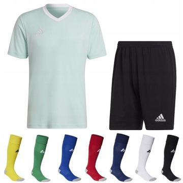 ADIDAS STRÓJ Piłkarski Koszulka Spodenki Getry r.M