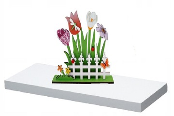 PÓŁKA WISZĄCA 50x20cm z mocowaniem niewidocznym