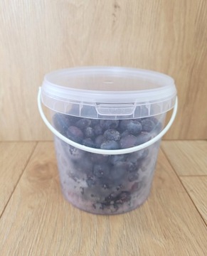 ПРОЗРАЧНОЕ ВЕДРО С КРЫШКОЙ ДЛЯ ЕДЫ, СЕРТИФИКАТ 1100МЛ