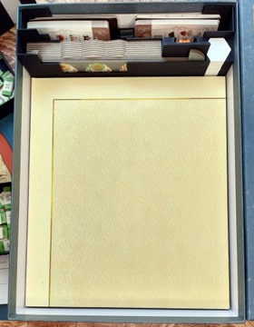 Красочный вкладыш Carnegie, органайзер для коробки.