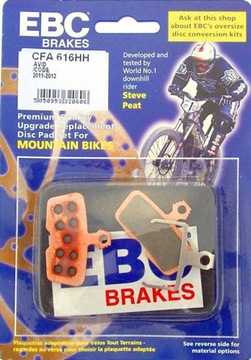 ВЕЛОСИПЕДНЫЕ БЛОКИ EBC CFA616HH AVID CODE R ELIXIR