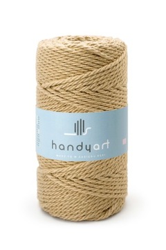 Sznurek do makramy jutowy 3PLY 5mm 100m kwietnik