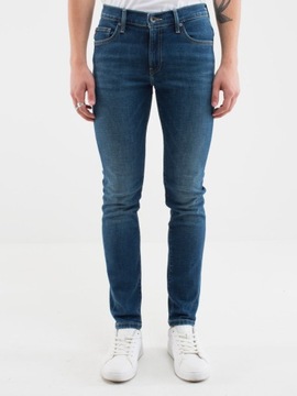 BIG STAR JEANSY MĘSKIE SKINNY NIEBIESKIE JEFFRAY 366 W34 L32