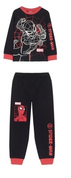 Q4044 CHŁOPIĘCA BAWEŁNIANA PIŻAMA KOMPLET MARVEL SPIDER-MAN 4/5 LAT 104 cm