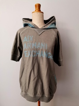 ARMANI EXCHANGE Damska Bluza, Bluzka z Kaptureml L