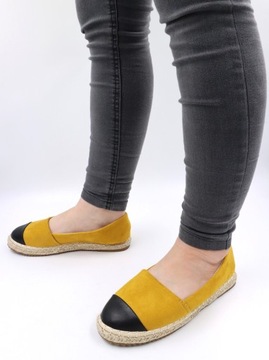 ESPADRYLE DAMSKIE LEKKIE I WYGODNE BUTY WSUWANE 12-51 r37