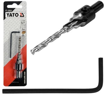 Тренировка Yato для подтверждения 5-7-мм углеродистой стали