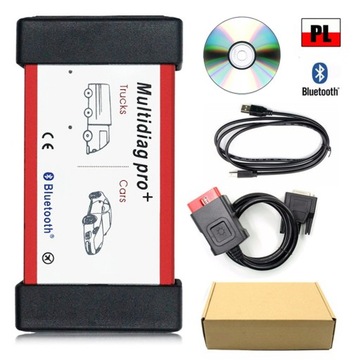 MULTIDIAG PRO+ TESTER INTERFEJS DIAGNOSTYCZNY Q-Next OBD2 2023 j.Polski