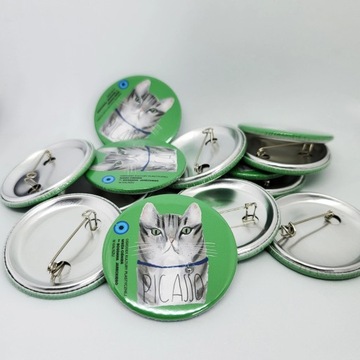 Булавка - Ваш Дизайн - 25 мм - Набор 100 шт.