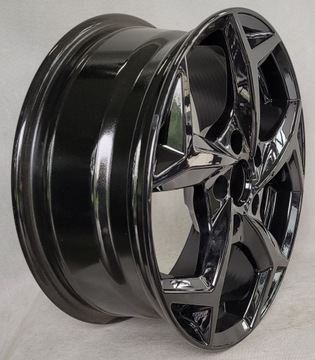 4× DISK HLINÍK RST 066 BL ČERNÁ 6.5" X 16" 5X114.3 ET 46
