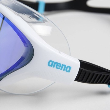 Arena THE ONE MASK MIRROR ONE SIZE СИНЕ-БЕЛО-ЧЕРНЫЕ очки для плавания