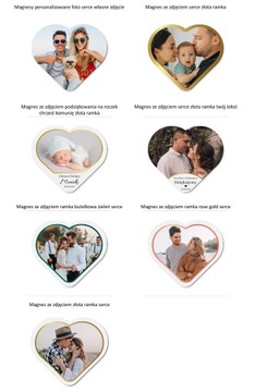 Благодарность гостям и Магниту «Сердечко для первого причастия».