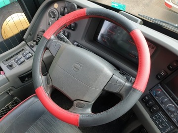 Кожаный чехол на руль НАТУРАЛЬНАЯ КОЖА MAN TGM 15.280